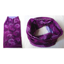 Bandeau multifonctionnel sans couture personnalisé pour filles violettes